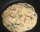 あごだしつゆでとろろのふわふわ焼き作り方2写真