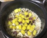 秋に美味しいダシダ炊込みご飯作り方6写真