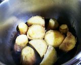 圧力鍋でほっくほくのさつまいも煮作り方3写真