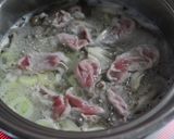 朝昼夕に２人分♪豚肉しめじ長ねぎのみそ汁作り方4写真
