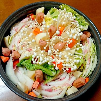 簡単！ミルフィーユ鍋 コンソメver. by ママぶた 【クックパッド