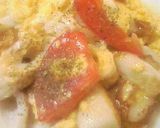 ちくわとトマトのチーズスクランブルエッグ作り方3写真