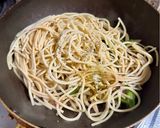 ✨いんげんとベーコンの昆布茶パスタ✨作り方5写真