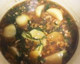 とろ〜りアツアツ♬かぶのひき肉あんかけ作り方3写真