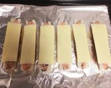 ビールに合う！ちくわの明太マヨチーズ焼き作り方3写真