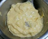 煮りんご入りスイートポテトケーキ作り方8写真