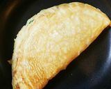 卵で包む納豆入りふわとろお好み焼き風♡作り方6写真