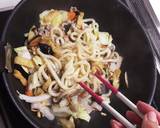 簡単！冷蔵庫のおそうじ焼うどん☆作り方4写真