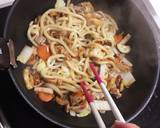簡単！冷蔵庫のおそうじ焼うどん☆作り方5写真