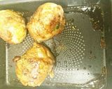 ゆでたまごのパクチー肉巻き作り方5写真
