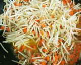 ひき肉ともやしの味噌炒め作り方5写真