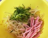 お酢が効いてる！サッパリもやしのナムル風作り方4写真
