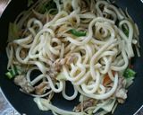 焼き肉のタレde超簡単♡焼き肉うどん♪作り方4写真