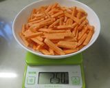 きんぴらバタタ（ヤムイモ/さつまいも）作り方1写真