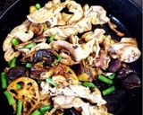茄子と蓮根の味噌炒め作り方4写真