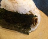 朝食に◎コンビニ風☆海苔わさびおにぎり作り方2写真