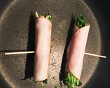 【お弁当】豆苗のハム巻き作り方2写真