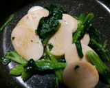 魚肉ソーセージほうれん草炒め☝簡単美味し作り方2写真