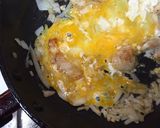 カリカリジューシー＊鶏皮炒飯作り方3写真
