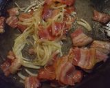 癒し系パスタ☆アマトリチャーナ作り方2写真