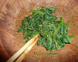 一味違う♪ほうれん草のごま和え作り方4写真