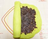 【トヨ型小】抹茶粒あんマーブルパン作り方7写真