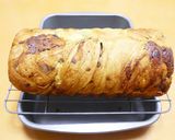 【トヨ型小】抹茶粒あんマーブルパン作り方24写真