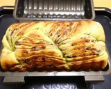【トヨ型小】抹茶粒あんマーブルパン作り方23写真