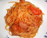 癒し系パスタ☆アマトリチャーナ作り方9写真