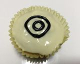 簡単♪クモの巣カップケーキ　ハロウィン作り方6写真
