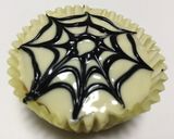 簡単♪クモの巣カップケーキ　ハロウィン作り方10写真