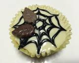 簡単♪クモの巣カップケーキ　ハロウィン作り方11写真