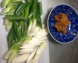 長ネギの油味噌【ピリ辛味】作り方2写真