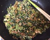 節約常備菜！大根の葉の卵とじ作り方4写真