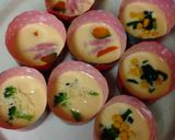 ドレッシングとHCMで朝食マフィン作り方4写真