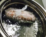 茹でるだけ。しっとりハム(チキン)♡作り方6写真