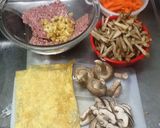 油揚げのひき肉詰め 甘辛煮【山芋入り】作り方3写真