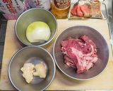 新生姜の牛丼作り方1写真