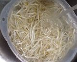 油揚げともやしの、ピリ辛醤油炒め作り方2写真