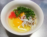 お弁当にぜひ！しらすと紅しょうがの卵焼き作り方1写真