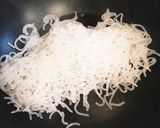 ポイント付 簡単 しらたき たらこ 炒め作り方4写真
