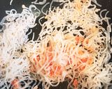 ポイント付 簡単 しらたき たらこ 炒め作り方6写真