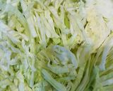 切り方にコツ！大好きキャベツ炒め作り方1写真