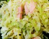 切り方にコツ！大好きキャベツ炒め作り方5写真