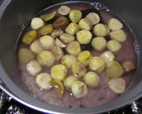 ﾟ･*:栗ごはん :*･゜作り方8写真