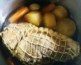 豚肩肉の柔らか煮と野菜ゴロッと！作り方7写真