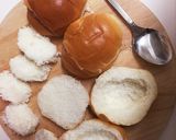 全部食べれる♪ハロウィンおばけの棺パン作り方1写真