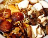 葉野菜いらず！キノコが主役・俺の鍋♪作り方5写真