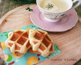 私のお気に入り♥サクッふわワッフル作り方5写真