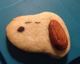 アーモンドがお耳のスヌーピークッキー作り方6写真